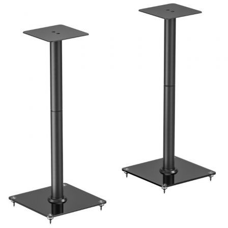 Aisens Soporte Universal de Suelo para Altavoces SPK11U-433, Negro